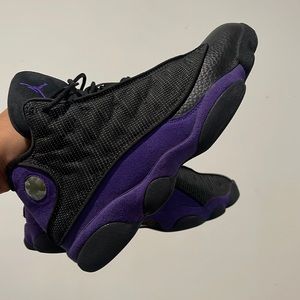 Jordan 13 Retro - men’s 11 - BLACK/COURT PURPLE-WHITE